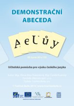 Demonstrační abeceda - velká a malá TISKACÍ písmena