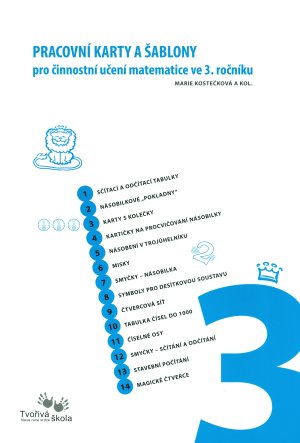 Pracovní karty a šablony pro činnostní učení matematice ve 3. ročníku