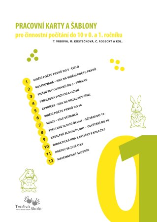 Novinka - Pracovní karty a šablony pro činnostní počítání do 10 v 0. a 1. ročníku