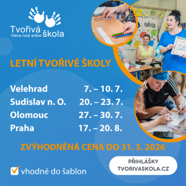 Letní tvořivé školy 2026