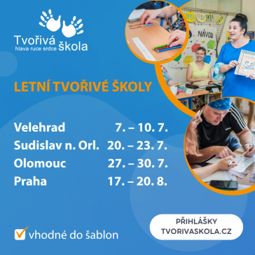 Letní tvořivé školy 2026