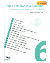 PDF soubor Pracovní karty a šablony pro činnostní učení matematice v 6. ročníku