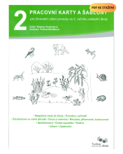 PDF soubor Pracovní karty a šablony pro činnostní učení Prvouky ve 2. ročníku