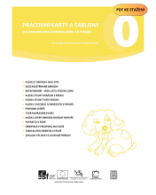 PDF soubor Pracovní karty a šablony pro činnostní učení Čj v 0. ročníku