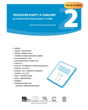 PDF soubor Pracovní karty a šablony pro činnostní učení Čj ve 2. ročníku