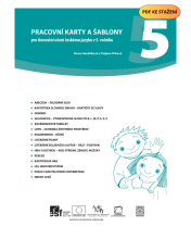 PDF soubor Pracovní karty a šablony pro činnostní učení Čj v 5. ročníku