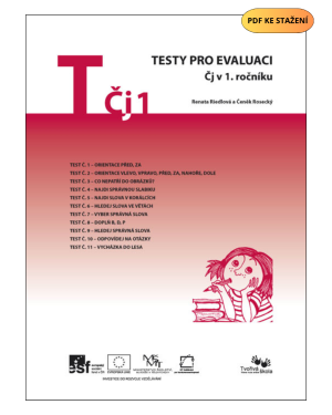PDF soubor Testy pro evaluaci Čj v 1. ročníku