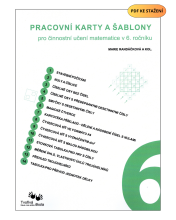PDF soubor Pracovní karty a šablony pro činnostní učení matematice v 6. ročníku